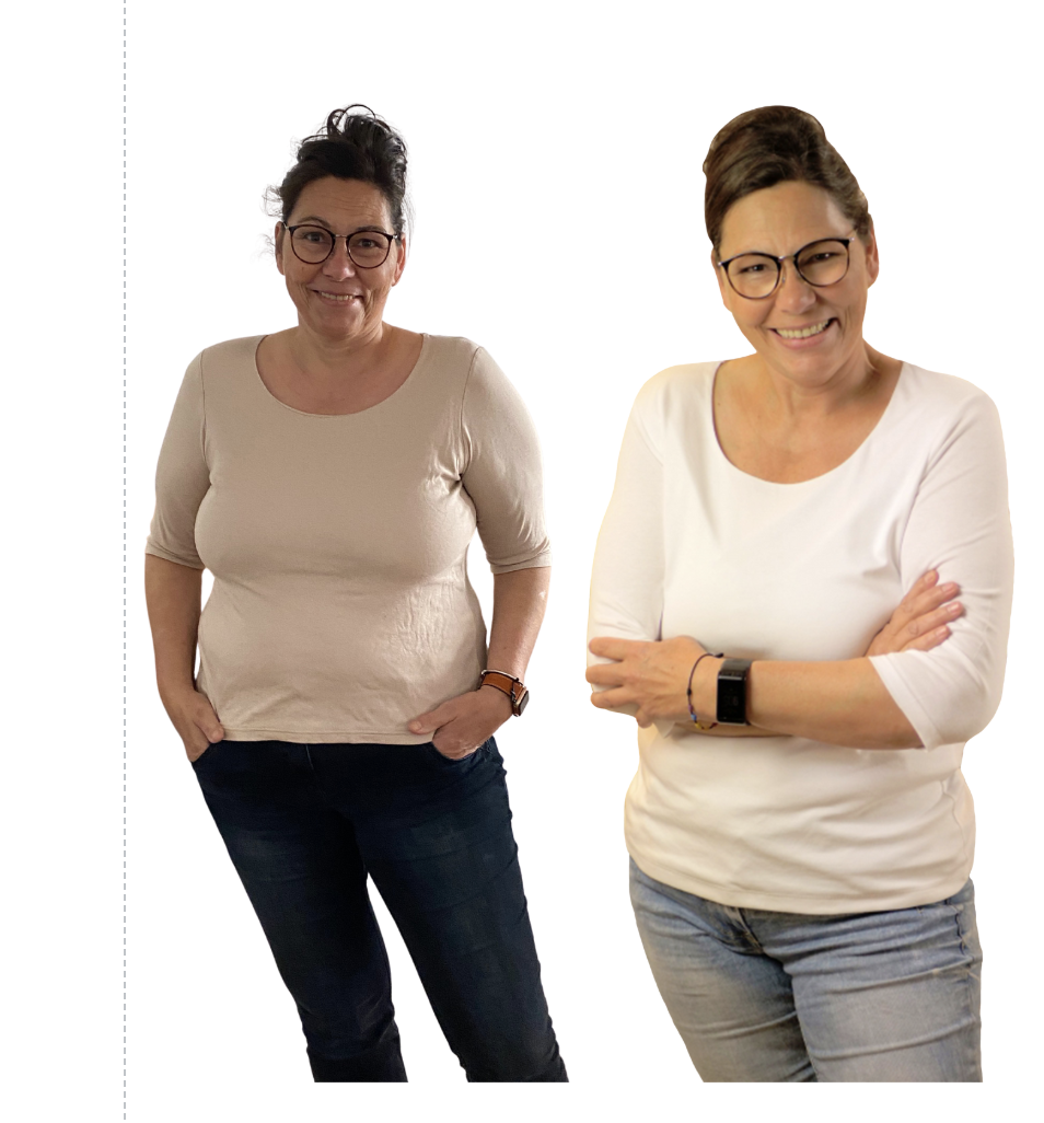 Barbara – vorher und heute